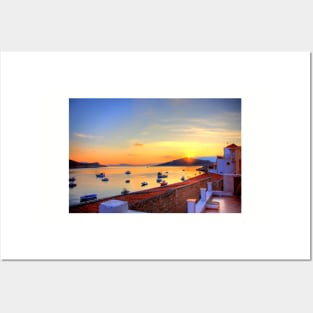 Halki Sunrise Posters and Art